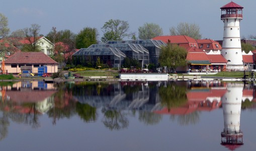 Kilátótorony a gyopárosfürdői strandon  - Panoráma Kilátótorony 